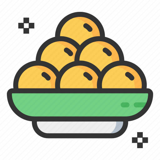 Dessert, diwali, food, laddu, sweet icon - Download on Iconfinder