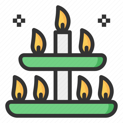 Candle, celebration, diwali, light icon - Download on Iconfinder