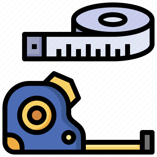Tools, and, construction, ruler, measuring, tape, fitness icon - Download on Iconfinder