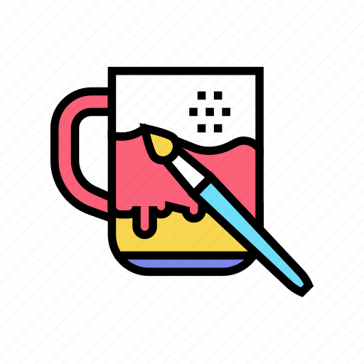 Crafts, cup, diy, handmade, painting, soap icon - Download on Iconfinder