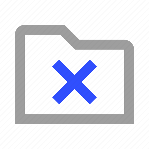 Cross, data, delete, document, file, files, folder icon - Download on Iconfinder