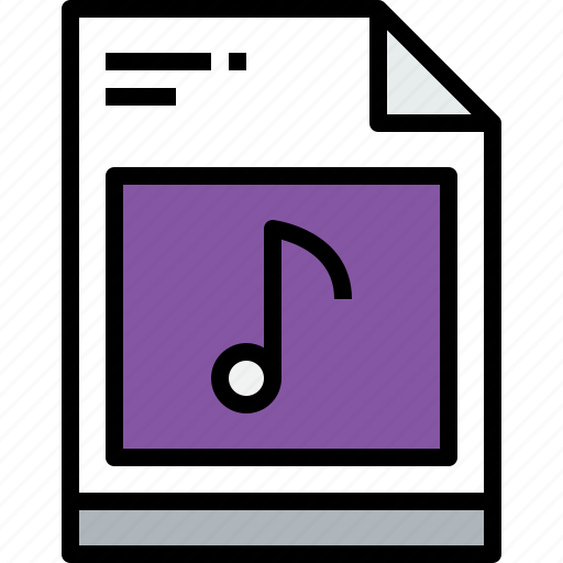 Business, file, music, page, paper, report icon - Download on Iconfinder