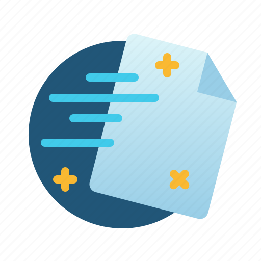 Document, fast, file, report, send icon - Download on Iconfinder