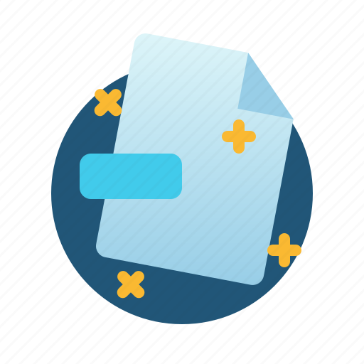 Delete, document, file, minus, report icon - Download on Iconfinder