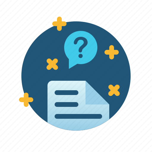 Document, file, help, question, report icon - Download on Iconfinder