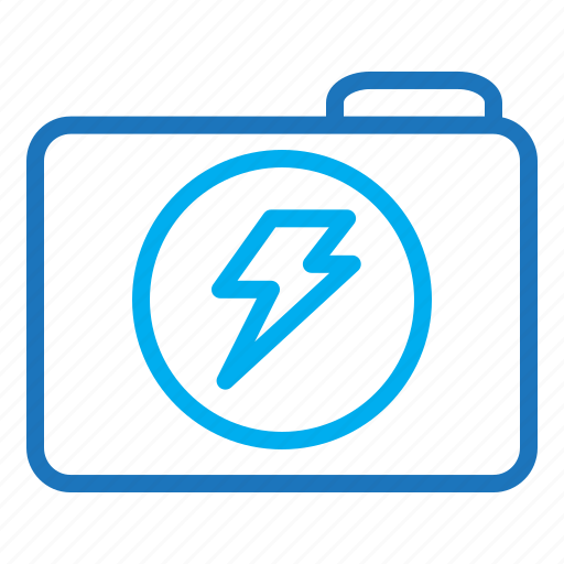 Document, electricity, file, flash, folder icon - Download on Iconfinder