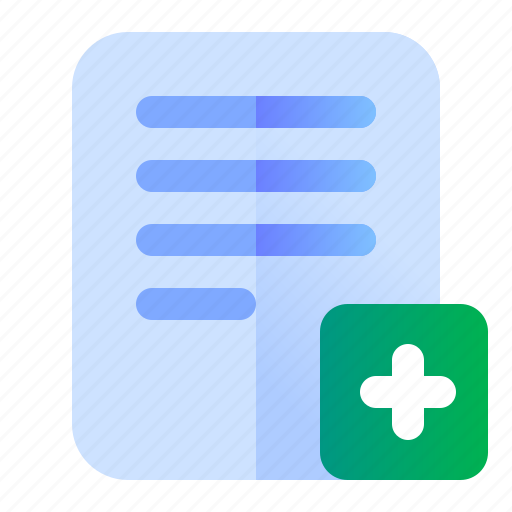 Add, document, file, new icon - Download on Iconfinder