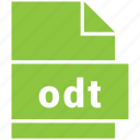 document file format, odt, opendocument text document