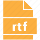 document file format, rtf