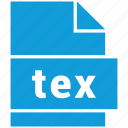 document file format, extention, file, tex, type
