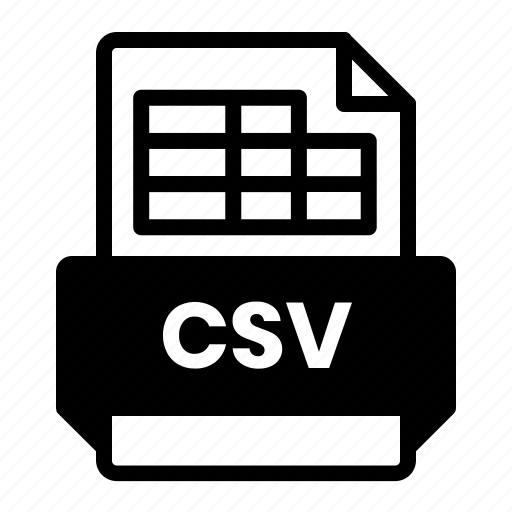 Csv, doc, document, file, folder icon - Download on Iconfinder