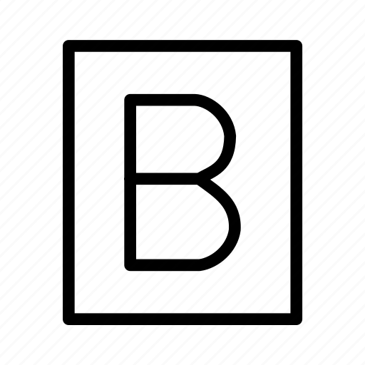 Bold, bolder, font, format, line style icon - Download on Iconfinder