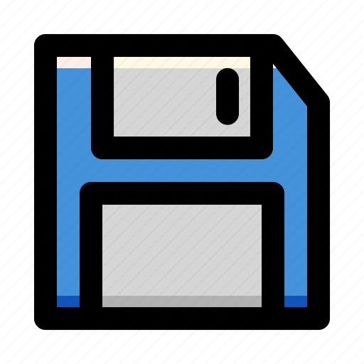 Data, database, diskette, download, floppy, save, storage icon - Download on Iconfinder