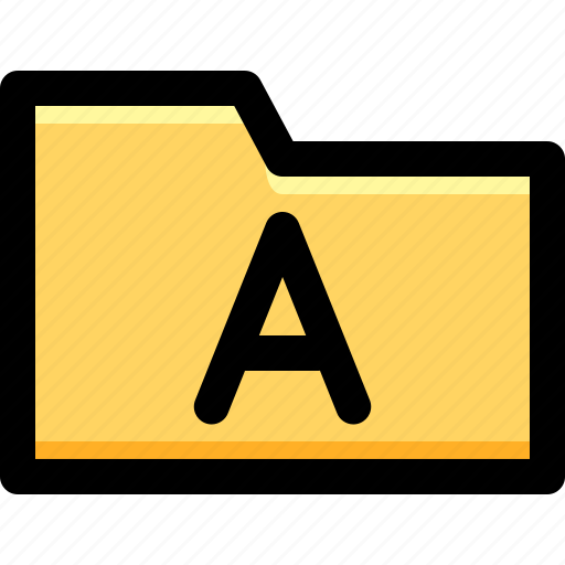 Archive, data, document, education, file, folder, font icon - Download on Iconfinder