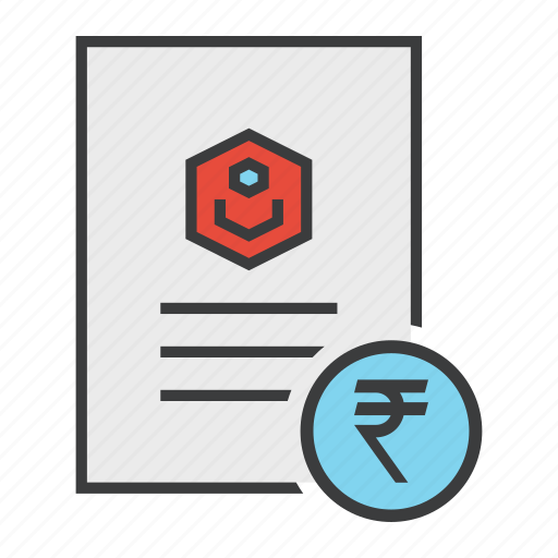 Account, banking, document, report, rupee, statement, user icon - Download on Iconfinder