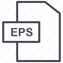 eps, document, documents, extension, file, format, paper