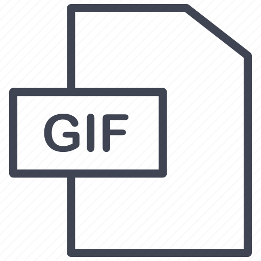 Gif, document, documents, extension, file, format icon - Download on Iconfinder