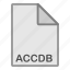 accdb, document, extension, file, format, hovytech, type 