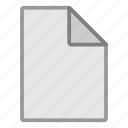 blank, document, extension, file, format, hovytech, type