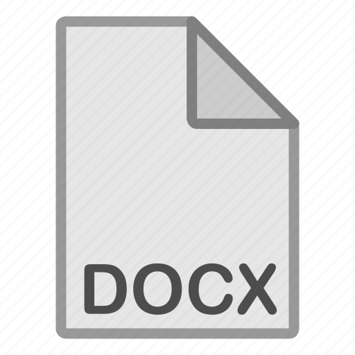 Document, docx, extension, file, format, hovytech, type icon - Download on Iconfinder