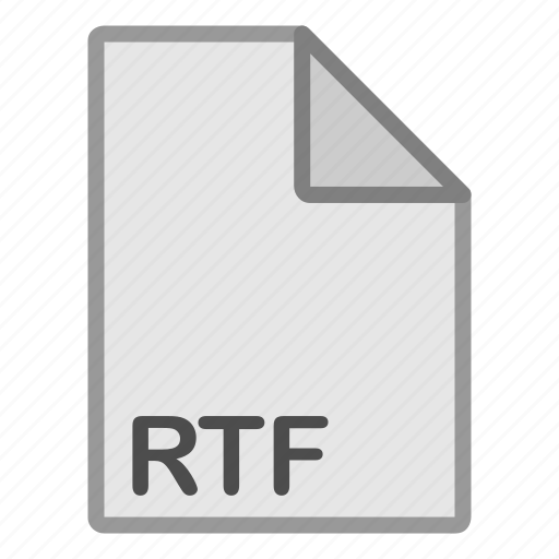 Document, extension, file, format, hovytech, rtf, type icon - Download on Iconfinder