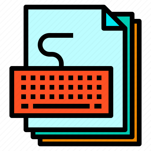 Document, files, keyboard, paper icon - Download on Iconfinder