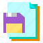 diskette, document, files, paper 