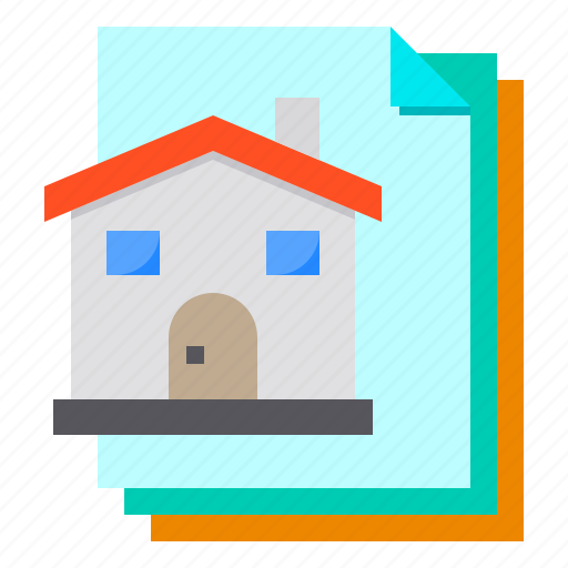 Document, files, house, paper icon - Download on Iconfinder