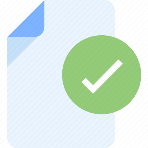 Open, check, ok, accept, agree, document, office icon - Download on Iconfinder
