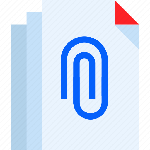 Att, attachnment, document, mail, email, file icon - Download on Iconfinder