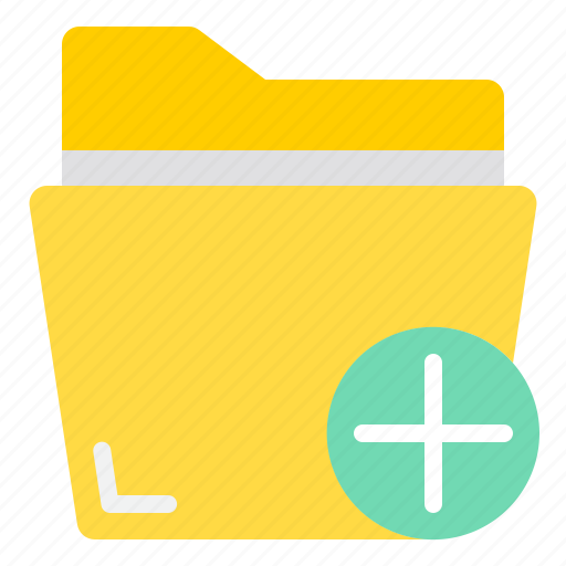 Add, folder, document, file, office, doc icon - Download on Iconfinder