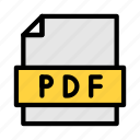file, document, extension, format, pdf