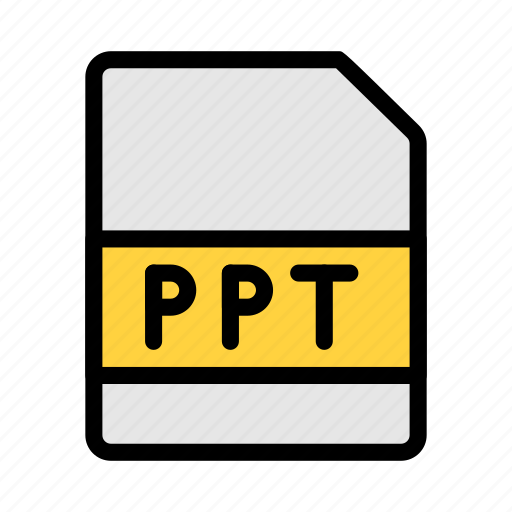 File, document, extension, format, ppt icon - Download on Iconfinder