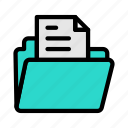 file, document, folder, directory, paper