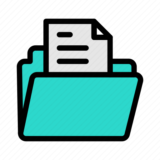 File, document, folder, directory, paper icon - Download on Iconfinder