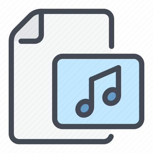 Audio, doc, docs, documents, file, files, music icon - Download on Iconfinder