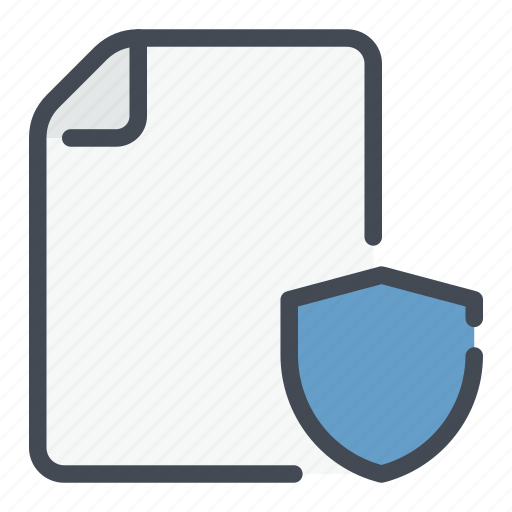 Doc, docs, documents, file, files, security, shield icon - Download on Iconfinder