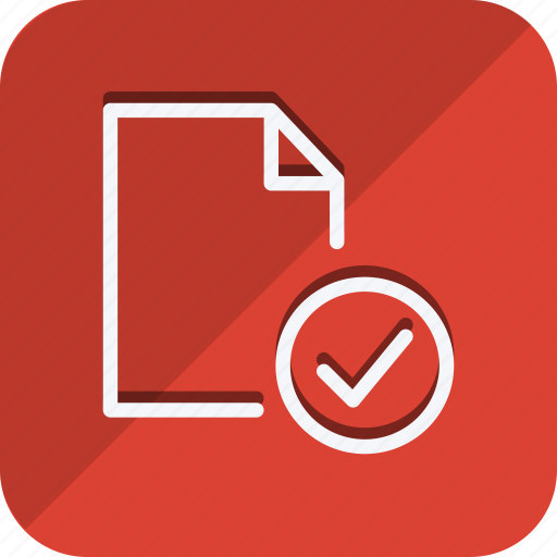 Archive, data, document, file, folder, storage, check icon - Download on Iconfinder