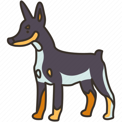 Doberman, guard, obedience, dog, purebred icon - Download on Iconfinder