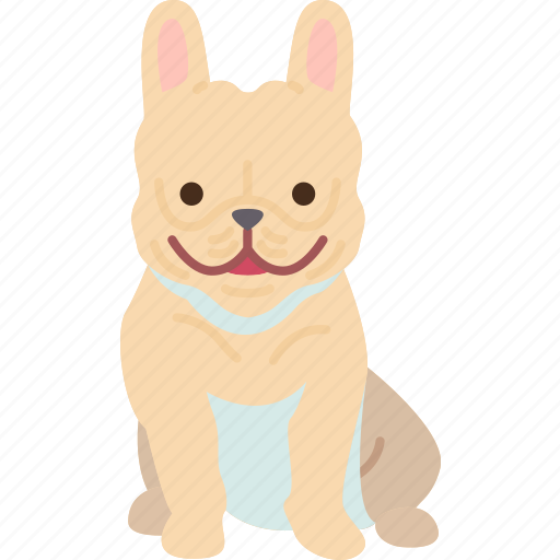 French, bulldog, tiny, breed, playful icon - Download on Iconfinder