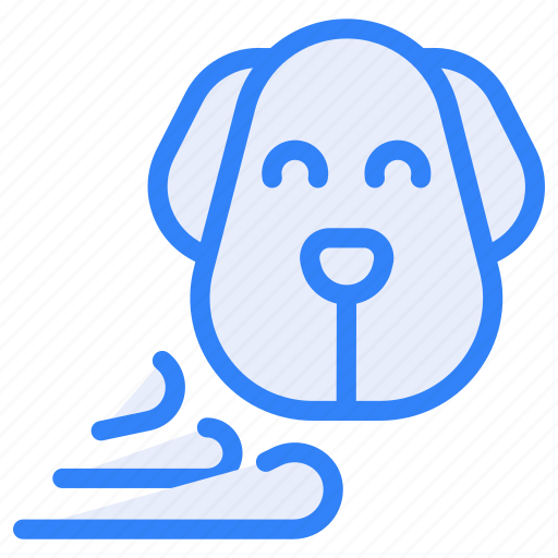 Caring, wild, wildlife, puppy, breathe, air, dog icon - Download on Iconfinder