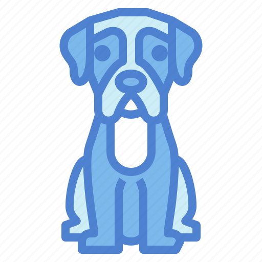 Boxer, dog, pet, animals, breeds icon - Download on Iconfinder