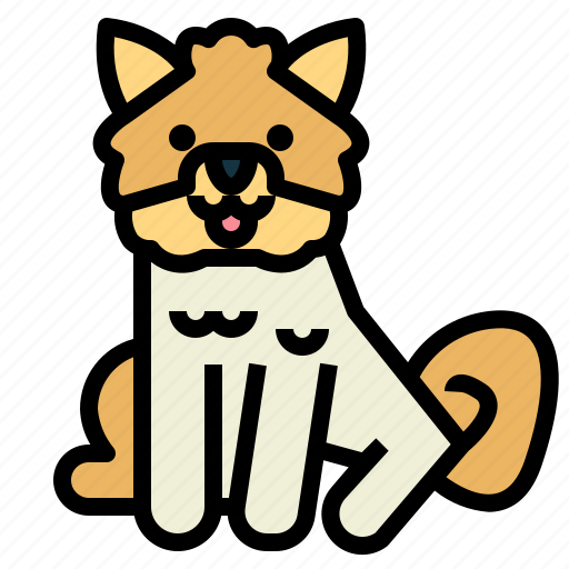 Pomeranian, dog, pet, animals, breeds icon - Download on Iconfinder