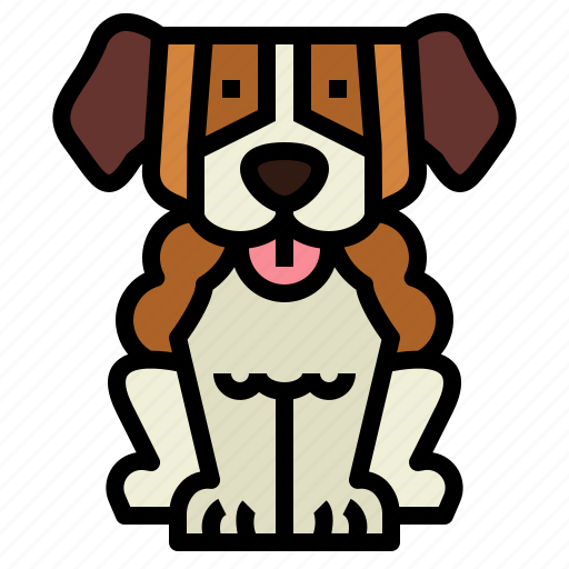 Saint, bernard, dog, pet, animals, breeds icon - Download on Iconfinder