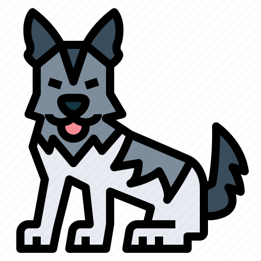 Siberian, husky, dog, pet, animals, breeds icon - Download on Iconfinder