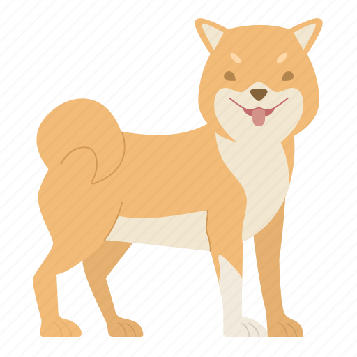 Shiba inu, dog, puppy, breed, pet, animal, doggy icon - Download on Iconfinder