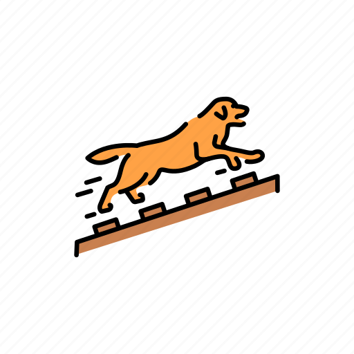 Dog, play, sport, agility icon - Download on Iconfinder