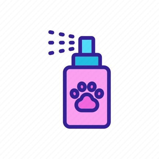 Award, bottle, dog, muzzle, spray, stick, training icon - Download on Iconfinder