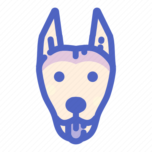 Animal, canine, doberman, dog, dogs, face, pet icon - Download on Iconfinder