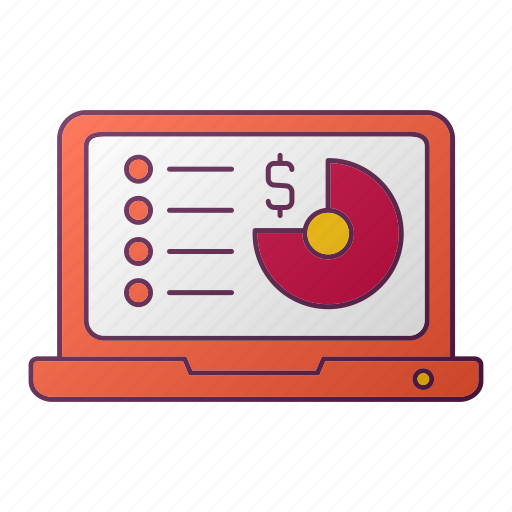 Analytics, chart, money, report, currency, seo icon - Download on Iconfinder